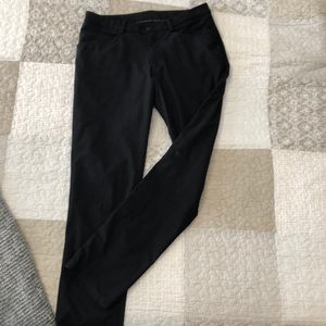 Black LuluLemon ABC Pants